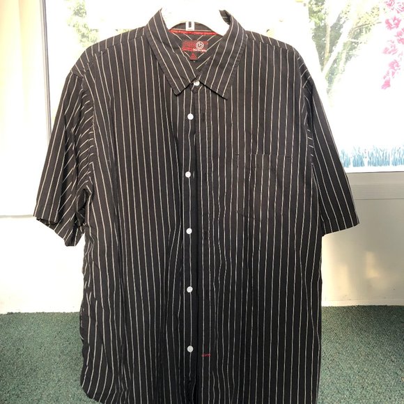 burnside Other - Short sleeves striped men shirt XL